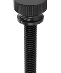 Black Nylon Thumb Screws With 8-32 Thread 1 Inch Long Pack Of 10 Nonconductive Fasteners For Electronics Enclosures Cabinets And DIY Projects