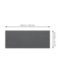 21 Pieces High Grit Wet Dry Emery Sandpaper Sheets For Auto Body And Metal Polish Make Your Ride Look Brand New With Smooth Finish, 9x3.5 inch grey sheet.