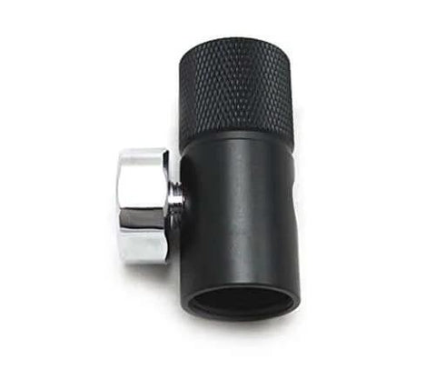 On Off 2 Port CO2 Fill Adapter With 1500 PSI Gauge For Paintball Remote And ASA One Eighth NPT Aluminum 6061 T6 Universal Air Adapter