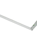 Top Shelf Heavy Duty Stainless Steel L Square Ruler 90 Degree Layout Measuring Tool For Carpenters And Engineers With Dual Scale And Rust Resistant Finish, 500mm gauge with level bubble.