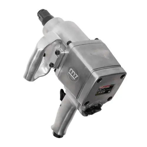 Badass One Inch Air Impact Wrench Loaded With Twin Hammer Clutch And Ergonomic D Grip Handle Cranks Out Up To Eighteen Hundred Foot Pounds Of Serious Torque For Knocking Loose Rusted Bolts And Tackling Big Garage Projects