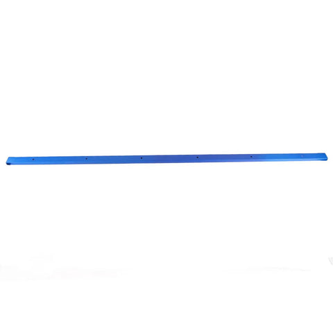 Aluminum T Track Miter Jig for Woodworking With Quick Acting Clamp, blue anodized slot track