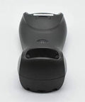 DS6878 2D Wireless Bluetooth Barcode Scanner With Docking Cradle And USB Cable Renewed, black scanner close-up