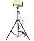 JUDYSSY Led Floodlight 50W 3600Lm Led Outdoor Floodlight mounted on adjustable tripod stand with wire
