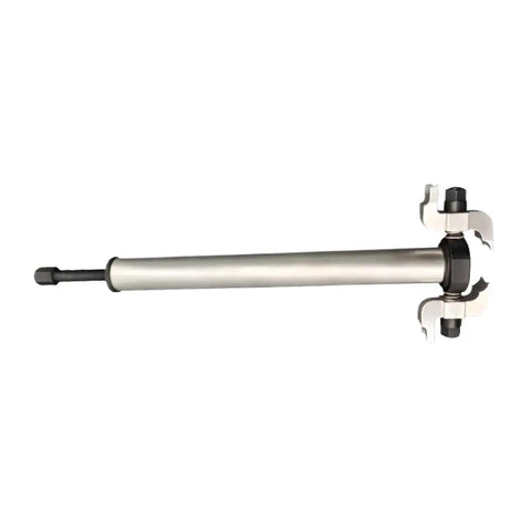 Heavy Lifter Geared Tapered Roller Bearing Puller For Motorcycle Electric Drivetrain showing a sleek metal design for inner ring extraction.