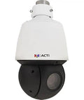 Tough As Nails 4MP Outdoor PTZ Speed Dome Security Camera With 25x Optical Zoom And IP66 Weatherproof Metal Housing, close-up view.