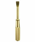 Gold mini titanium steel screwdriver for love bracelet repair tools, featuring a non-slip handle, compact for on the go fixes.