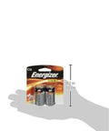 Heavy Duty Max C Alkaline Batteries Two Pack in hand, showcasing size and packaging for high drain devices.