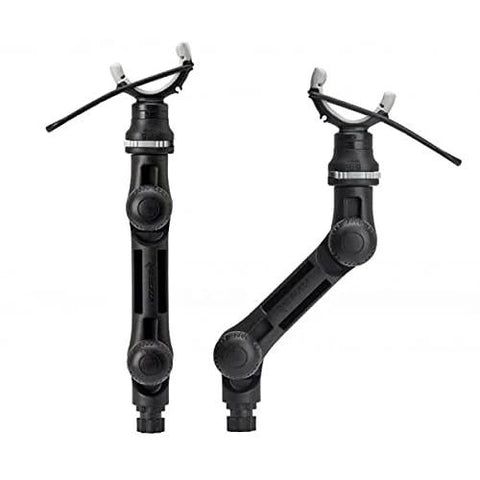 Railblaza Trolling Motor Support XL two-piece adjustable kayak/boat motor mount with tool-free locking strap, black