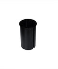 Single black aluminum adapter from Set of Seven Seat Post Adapters for Bikes, Converts 27.2mm to 28.6/30/30.4/30.8/30.9/31.6/33.9mm