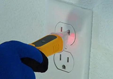Non-Contact Voltage Tester 50-600V CAT IV 600V NCVT with LED indicator testing power outlet