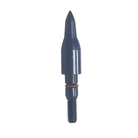 125 Grain Screw In Archery Field Points, Five Sixteenths Inch Steel Target Points, 38mm Length, 7.9mm Outer Diameter, 4mm Screw Diameter