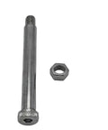 Heavy Duty Disc Brake Hydraulic Caliper Kit With Retaining Bolts And Locking Nuts For 10k And 12k Straight Axles, bolt and nut included.