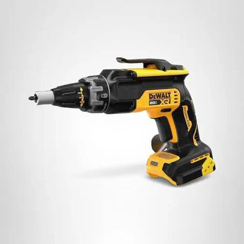 20V Max Brushless Drywall Screw Gun Tool Only DCF630B with variable speed, four modes, high and low settings, front view