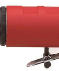 Red Medium Duty Pneumatic Die Grinder With One Quarter Ergo Grip Chuck Integrated Speed Regulator Built Tough Aluminum Frame Shop Ready Construction.