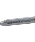 Close-up of Heavy Duty Electro Galvanized Roofing Nails Two Inch with sharp point for easy wood installation.