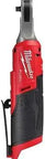High Speed One Quarter Inch Cordless Ratchet Bare Tool Only No Battery Or Charger Lightweight 1.6 Pound Tool Delivers Thirty Five Foot Pounds