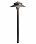 Centennial Brass One Light Outdoor Path Light With Missionary Style, 8.5 Inches, Bi Pin Socket For LED Drop In Lamps