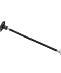 Equatorial Mount Trimmer Rod Replacement For 80DX EQ1 EQ2 Telescopes Anti Slip Aluminum Alloy Slow Motion Lever With Safety Lock Pro Grade Fine Adjustment Knob For Precise Astronomy Tuning And Smooth Tracking, black rod