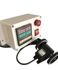Top-Shelf Rotary Encoder Digital Length Meter 300 Ppr Dual Wheel Roller Gauge showing digital display and dual roller setup.