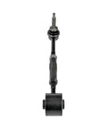 Upgraded Rear Upper Frontward Suspension Lateral Arm And Ball Joint Assembly For Lincoln MKS 2009 To 2011 With Tough Steel Build Bolt On Fitment Taper Stud And Rubber Bushing To Fix Your Ride. black steel control arm with ball joint and rubber bushing