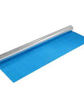 Built Like A Tank Textured Vapor Barrier For Crawlspace Encapsulation And Roof Insulation 1000 Square Feet on roll with blue surface.