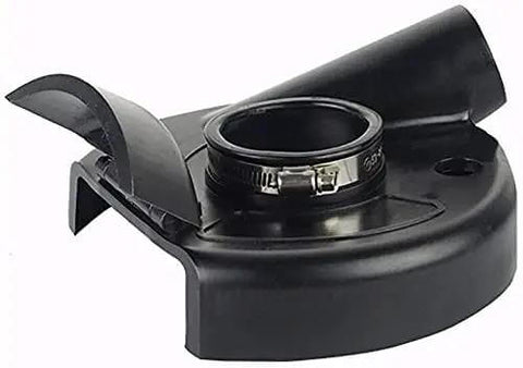 Grinder Vacuum Shroud Cover for 7 Inch Angle Grinders Universal Dust Shield for Hand Grinders and Polishers Rubber and Plastic Construction