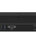 Back view of Premium 55 Inch Interactive Smart Display featuring connectivity ports for modern workspaces with seamless remote collaboration.