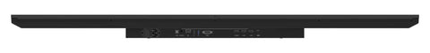 Back view of Premium 55 Inch Interactive Smart Display featuring connectivity ports for modern workspaces with seamless remote collaboration.