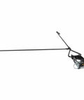 Ultra Jack Brace for Aluminum Poles OSHA Approved Rigid Triangular Bracing with Full Swivel Head for Any Roof Pitch Black Finish