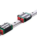 HGW20HC Linear Guideway Heavy Duty Ultra Smooth Motion with W Flange Block and Z0 Preload on Metal Rail