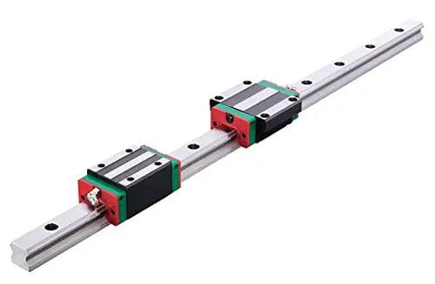 HGW20HC Linear Guideway Heavy Duty Ultra Smooth Motion with W Flange Block and Z0 Preload on Metal Rail