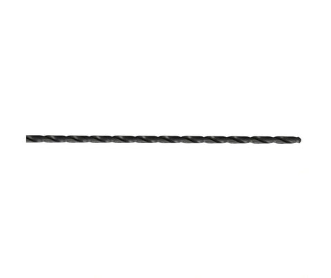 Extra Long Drill Bit One Inch Diameter By Eighteen Inches Reach showing twisted design for deep drilling into wood and metal.