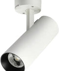 DJVHSRI Recessed Lighting Housing Trim Kits 10W Led Adjustable Aluminum Downlight white cylindrical ceiling lamp for mural lighting.