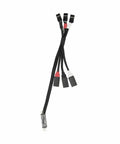Four Wheel Steering 4WS Control Board And Servo Cable Upgrade Kit For 1 24 SCX24 1 10 DVC10 1 18 TX4M Black cables