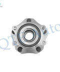 Front view of Front Wheel Hub Bearing Assembly Replacement For Nissan Rogue From 2014 To 2023 Plus Rogue Sport And Qashqai Models