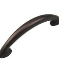 10 Pack Oil Rubbed Bronze Arch Cabinet Pulls For Modern Kitchens And Bathrooms, 2-1/2 Inch Hole Centers, 3-1/16 Inch Overall Length