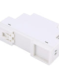 Dead Simple DIN Rail Switching Power Supply Single Output For Industrial Control Cabinets, compact white housing.