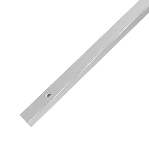 Aluminum T Slot Track Kit For Woodworking, Universal Double Cut T Track with pre-drilled mounting holes, 11.81 inch length.