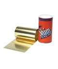 0.003 Inch Brass Shim Stock Roll, 6 By 100 Inches, Machinist Grade Shim Material for Precise Spacing and Calibration