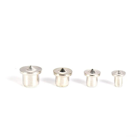 Pro Grade 16 Steel Dowel Center Points Kit for Woodworking with Precision Marking Pins 6 and 13mm Sizing Perfect for Dowel and Tenon Alignment in Hardwood and Softwood Durable Metal Dowel Center Set, 4 steel sizes
