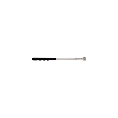 Megamag Extra Long Magnetic Pick Up Tool With Telescoping 12.75 Inch Reach shown fully extended on white background
