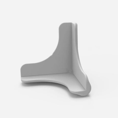 Silicone Corner Guards 8 Pack For Furniture Edges And Kitchen Table Corners Soft Cushioned Protectors Against Bumps And Collisions in dark grey