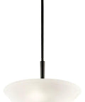 Three Light Semi Flush Mount Ceiling Light In Satin Etched Cased Opal Glass With Olde Bronze Finish, white glass detail