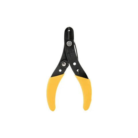 Adjustable Wire Stripper And Cutter For Solid And Stranded Wire Handles 12 To 24 AWG Solid And 14 To 26 AWG front view