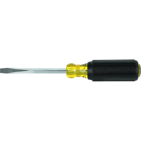 Made In USA 5-Piece Screwdriver Set With Cushioned Grip Comfort Includes 2 Slotted 2 Phillips And 1 Square Tip Drivers For Home Garage And Pro Jobs