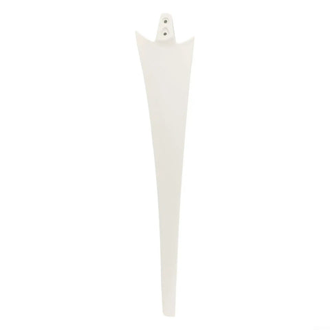 580mm Wind Turbine Blade Accessory Kit FRP White High Strength Carbon Fiber Nylon Lightweight Replacement For Wind Power Efficient Airflow