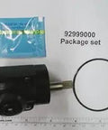 Pressure Balance Shower Cartridge 92999000 Chrome Replacement set with parts visible on white background.