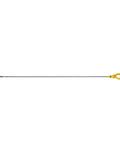 Ford Engine Oil Dipstick Indicator Fits Edge Escape Explorer Focus Fusion Taurus And Lincoln MKC MKT MKX MKZ 2L Replacement Oil Level Stick For Quick Read And No Fuss Oil Checks shown in full length with yellow handle.