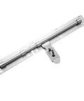 Sliding Bolt Latch for Heavy Duty Gate Lock with Padlock Hole Barn Door, stainless steel, 7.95" long, 1.50" wide.